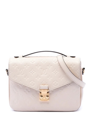 Louis Vuitton Pre-Owned 2019 Monogram Empreinte Pochette Metis satchel - Brown