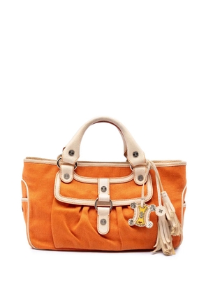 Celine Pre-Owned 2000-2025 Canvas Boogie handbag - Orange