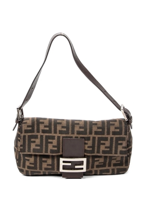 Fendi Pre-Owned Zucca Baguette shoulder bag - Brown