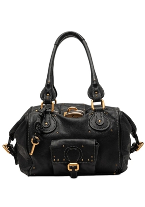 Chloé Pre-Owned 2011 Leather Paddington shoulder bag - Black