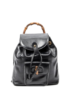 Gucci Pre-Owned mini Bamboo backpack - Black