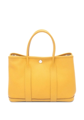 Hermès Pre-Owned 2018 Garden Party TPM tote bag - Yellow