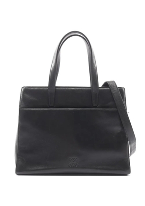 Loewe Pre-Owned 2000s Anagram-embossed tote bag - Black