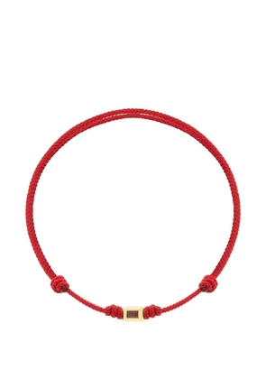 LUIS MORAIS ruby and cord bracelet - Gold
