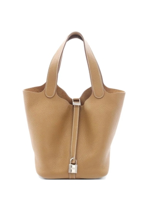 Hermès Pre-Owned 2013 MM Picotin Lock handbag - Brown