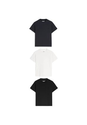 Jil Sander short-sleeves T-shirt (set of three) - Black