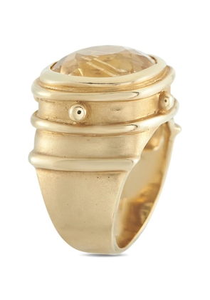 LB Exclusive citrine statement ring - Gold