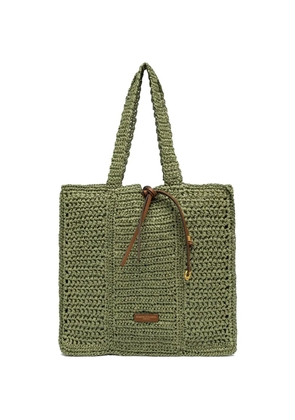 GIANNI CHIARINI Nefeli woven tote bag - Green