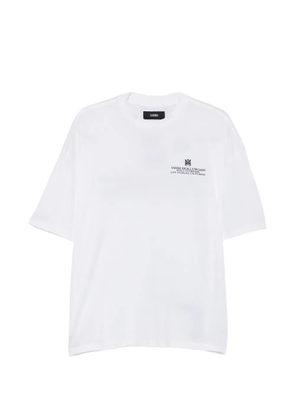 AMIRI Build on Dreams logo-print T-shirt - White
