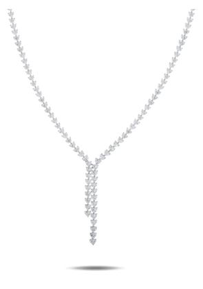 LB Exclusive heart diamond necklace - Silver