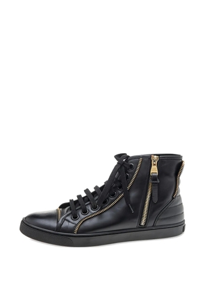 Louis Vuitton Pre-Owned zip-up sneakers - Black