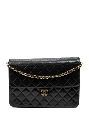 CHANEL Pre-Owned 1997-99 quilted CC turn-lock shoulder bag - Black