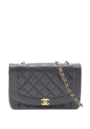 CHANEL Pre-Owned 1991-1994 Diana Matelasse shoulder bag - Black