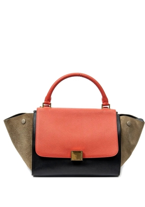 Celine Pre-Owned small Trapeze tricolor tote bag - Red