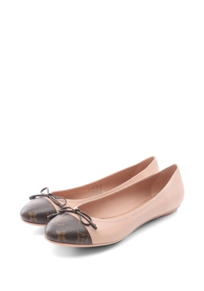 Louis Vuitton Pre-Owned 2022 Popi Line Monogram ballet flats - Neutrals