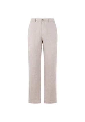 Brooks Brothers linen tailored trousers - Neutrals