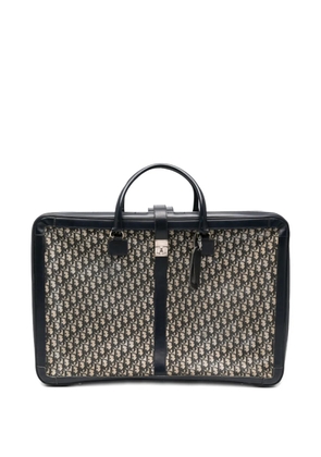 Christian Dior Pre-Owned 1970s Oblique luggage - Blue