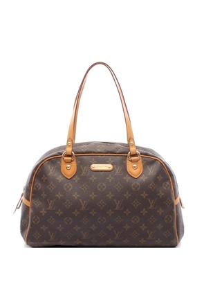 Louis Vuitton Pre-Owned 2008 Montorgueil GM shoulder bag - Brown