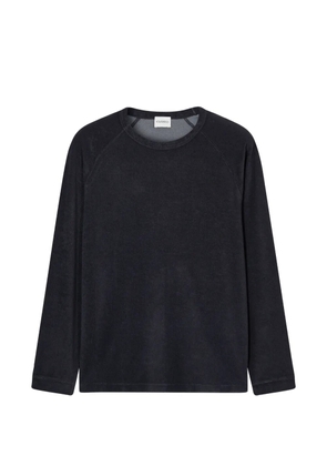 Closed raglan-sleeved T-shirt - Black