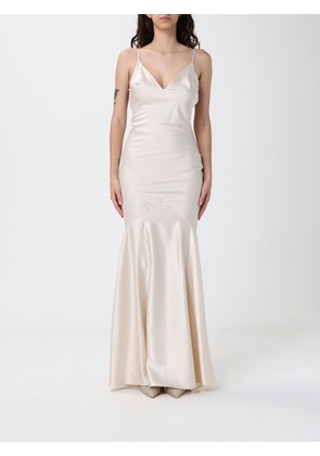 ELISABETTA FRANCHI Dress Woman color Beige