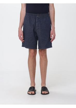 PAOLO PECORA Shorts Men color Blue