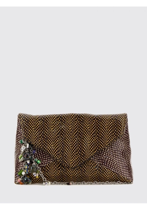 DRIES VAN NOTEN Clutch Woman color Brown