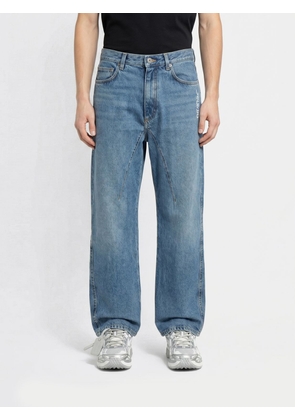 OFF-WHITE Jeans Men color Denim