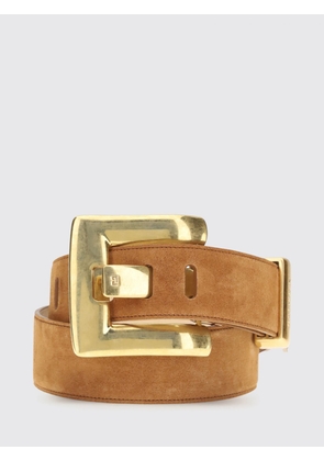 BALMAIN Belt Woman color Brown