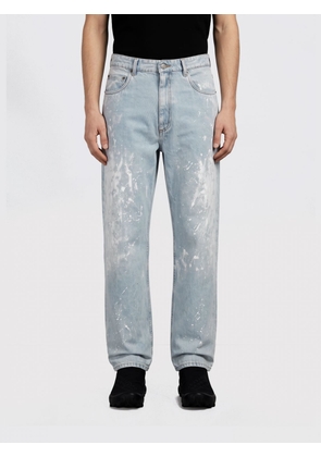 MM6 MAISON MARGIELA Jeans Men color Gnawed Blue