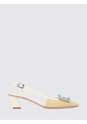ROGER VIVIER Pump Woman color Cream