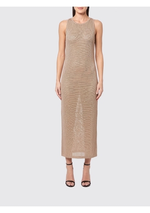 ELISABETTA FRANCHI Dress Woman color Camel