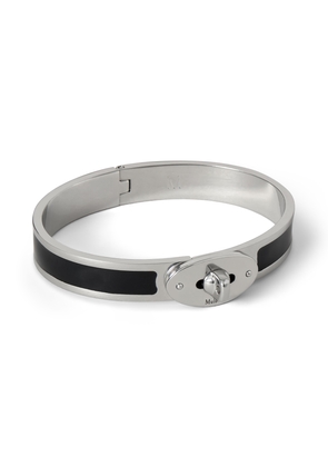 Mulberry Women's Bayswater Enamel Bracelet Black