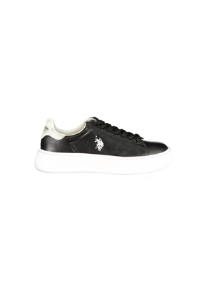 U.S. POLO ASSN. Black Polyurethane Women's Sneaker - EU35/US5