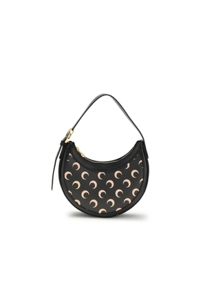 Marine Serre Black Pvc Shoulder Bag
