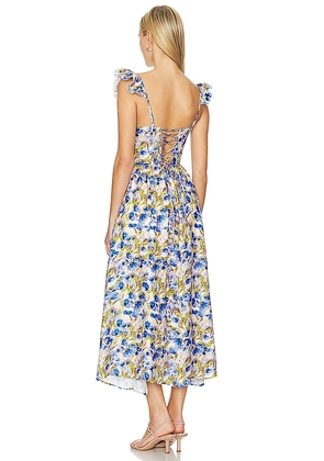 ASTR the Label Wedelia Dress in Blue. Size XS. Also in L, M, S.