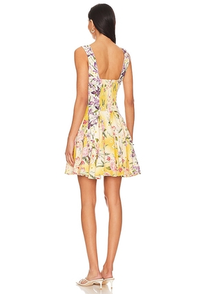 Agua Bendita Kristen Dress in Yellow. Size M. Also in L.