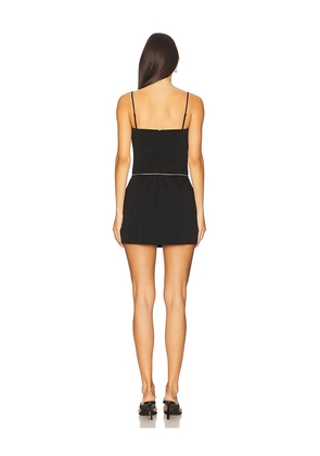 Alexander Wang Mini Dress With Built in Short And Waist Chain in Black. Size 6. Also in 4, 8.