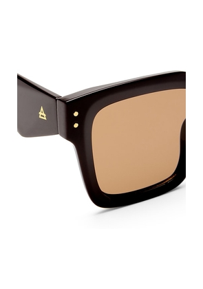 AIRE Magnitude Sunglasses in Brown.