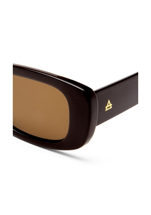 AIRE Ceres Sunglasses in Brown.