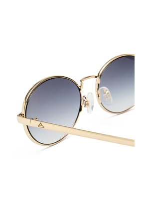 AIRE Ephermeris Sunglasses in Metallic Gold.
