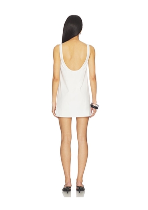 ALL THE WAYS Savannah Mini Dress in White. Size XS. Also in S, M, L, XL.