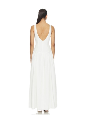ALL THE WAYS Karoline Maxi Dress in White. Size XS. Also in L, M, S, XL, XXS.