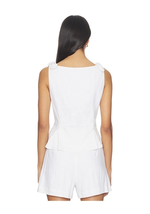 Elodie the Label Maisel Top in White. Size S. Also in M.