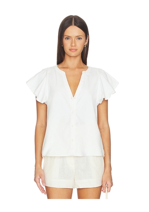Brochu Walker Darya Top in Ivory. Size XS. Also in S, M, L.