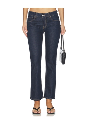 EB Denim Lola Slim Cigarette Jean in Blue. Size 24. Also in 25, 26, 27, 28, 29.