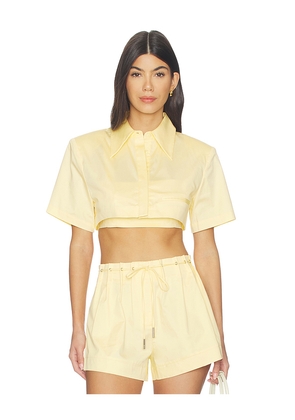 ET OCHS Calvin Top in Yellow. Size 0. Also in 2, 4, 6, 8, 10.