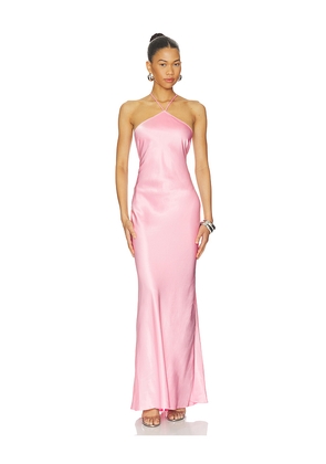 Anna October Angela Maxi Dress in Pink. Size S. Also in M, L.