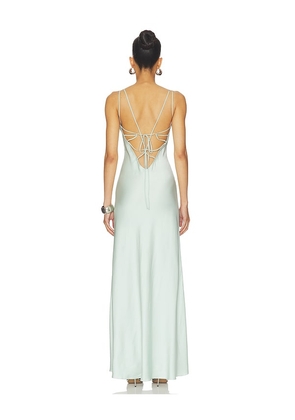 Anna October Akari Maxi Dress in Mint. Size XS. Also in S, M, L.