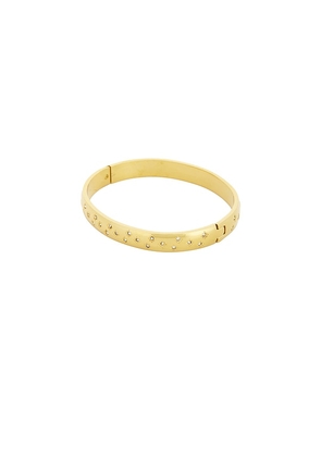 BRACHA Brilliance Bracelet in Metallic Gold.