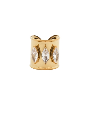 BRACHA Ariella Ring in Metallic Gold.